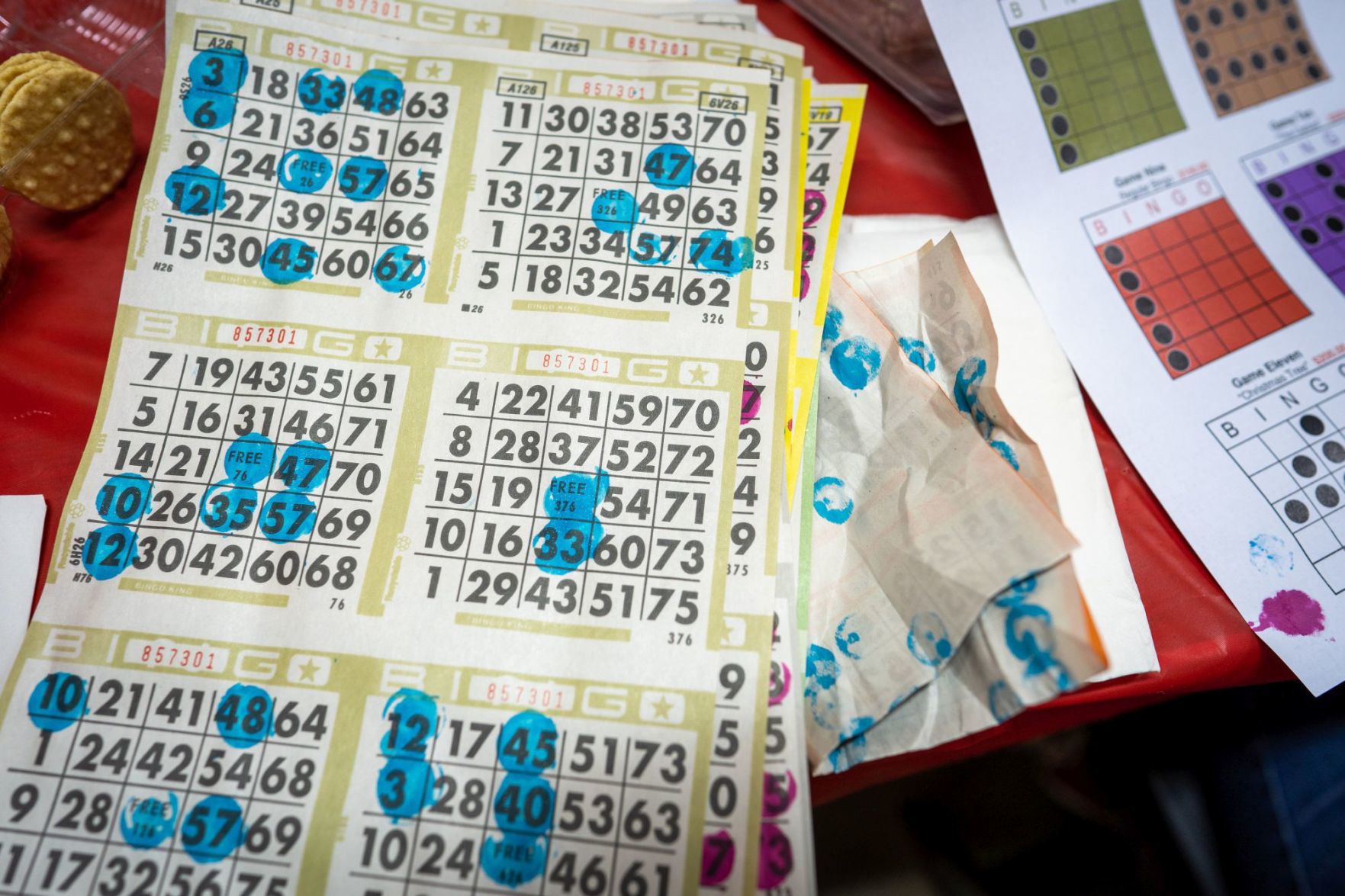 Calistoga Firefighter's Bingo